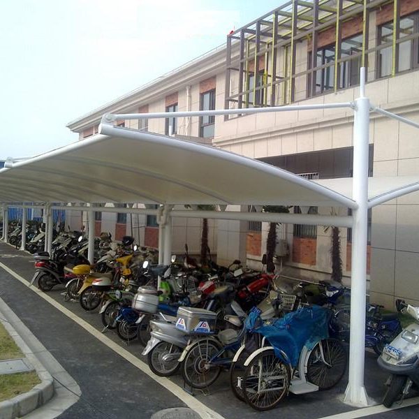 bicycle parking awning