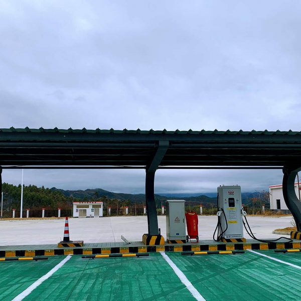 mild steel parking shade