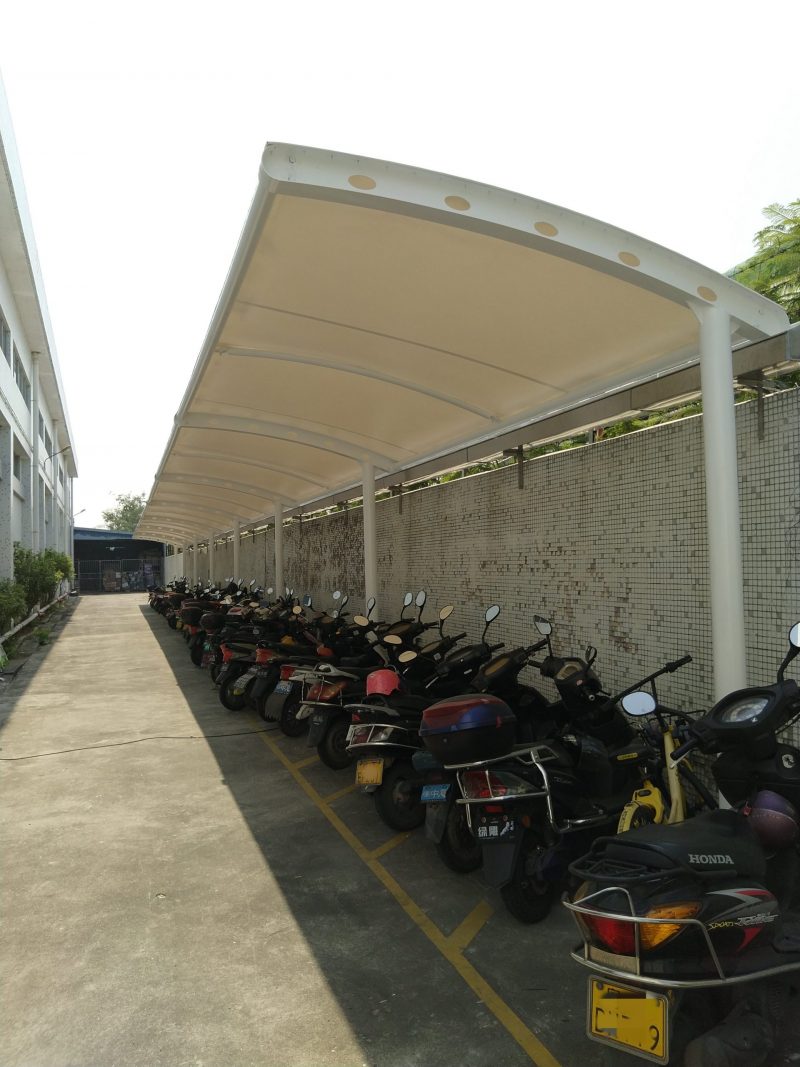 motobike parking shed