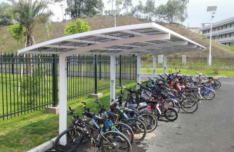 outer garage for bicycle