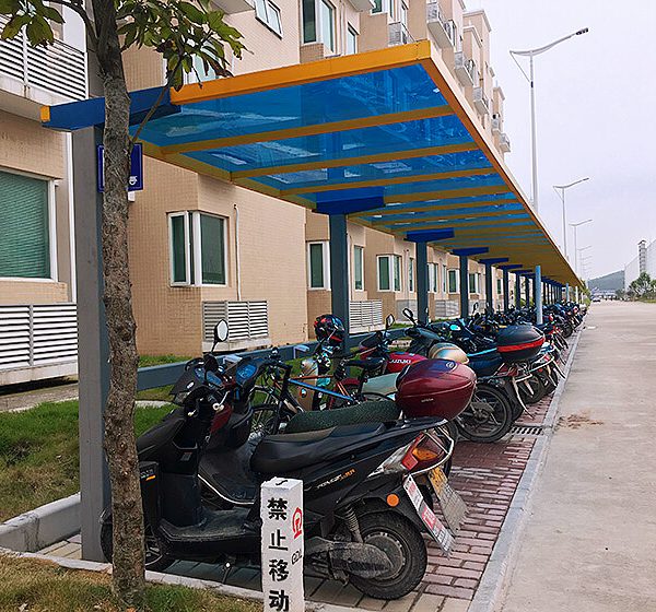 parking shade for bicycle