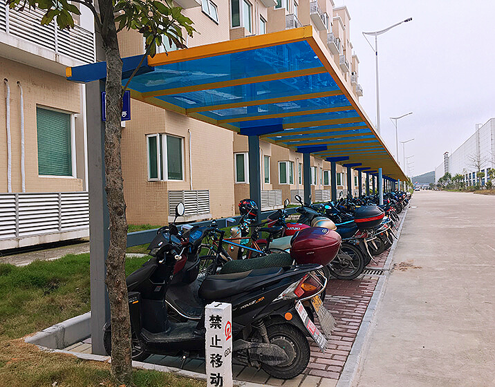 parking shade for bicycle