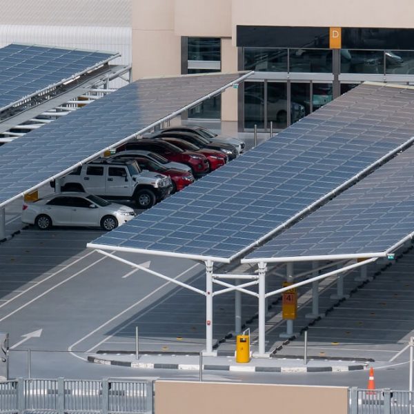 solar energy parking carport