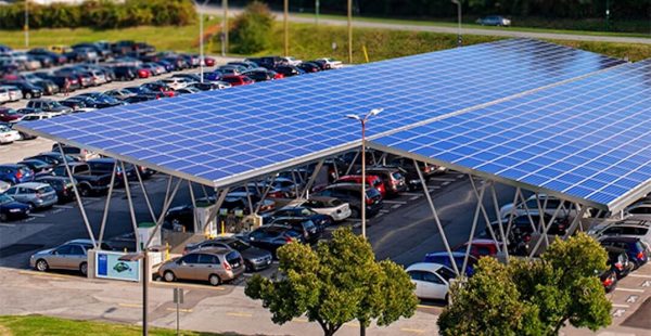 solar panel parking