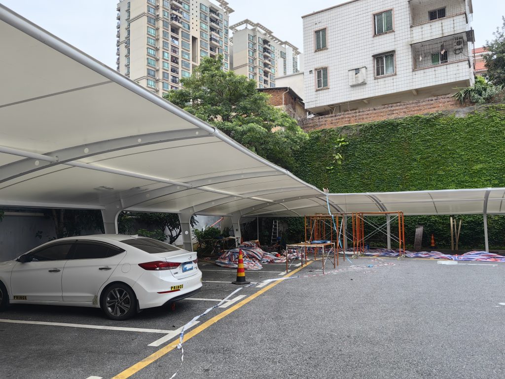 Membrane Structure parking shed